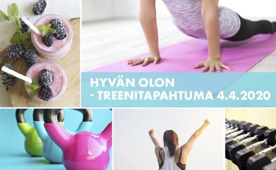 treenitapahtuma-heidi ilomaki liikuntakeskus pinkki sastamala tapahtuma